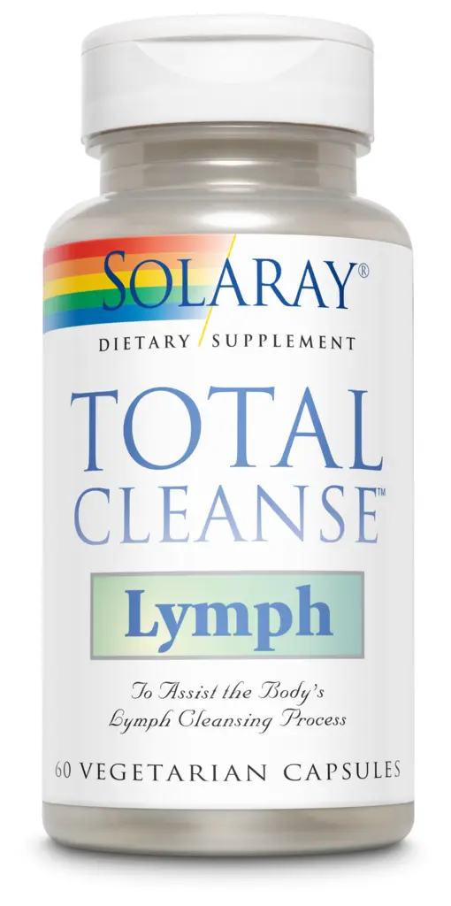 Solaray Total Cleanse Lymph capsule bottle