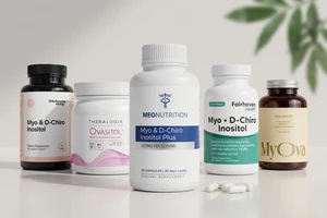 Myo-inositol supplement bottles tested for PCOS