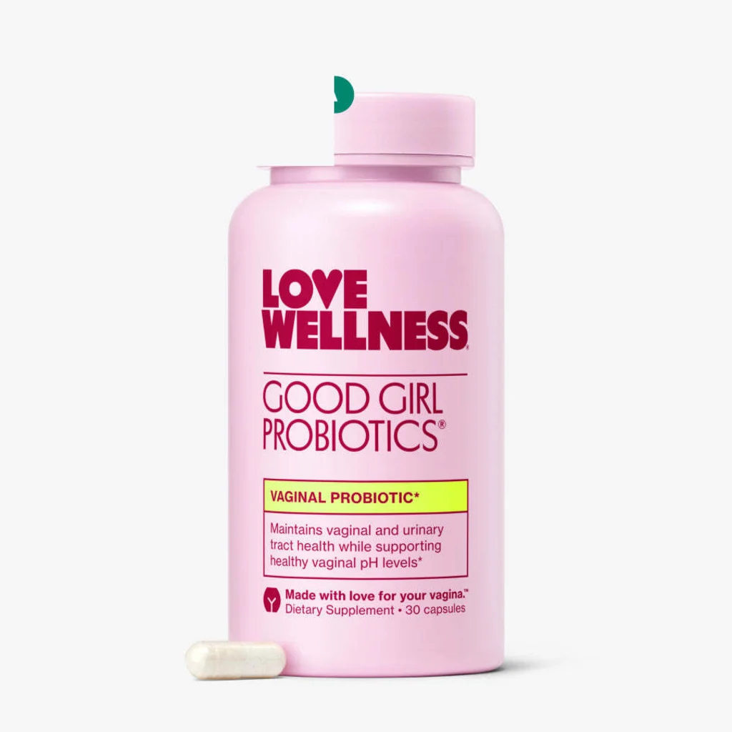 Love Wellness Good Girl Probiotics bottle